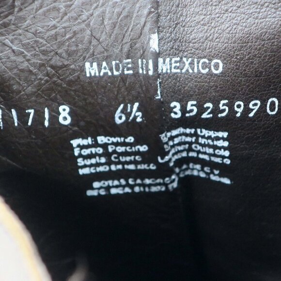 Liberty Black Distressed America Tall Riding Boots - Picture 5 of 5